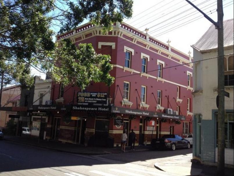 Shakespeare Hotel Surry Hills Exterior photo